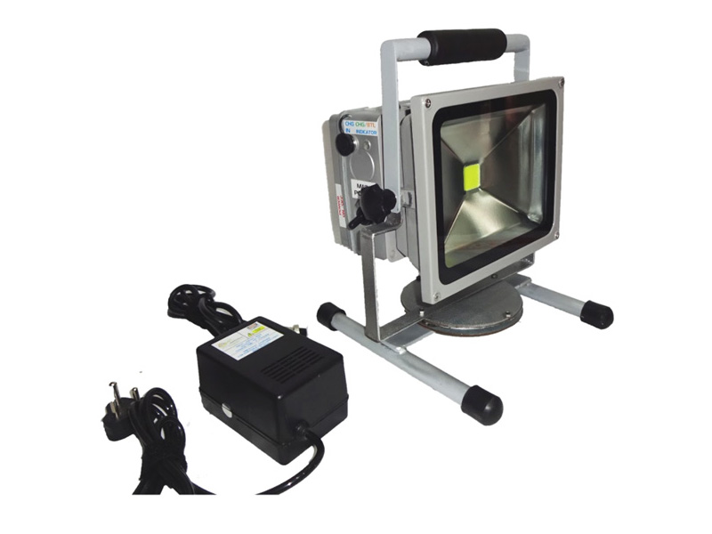 2 In 1 Base Mount + Magnetic Mount 36 Watt Portable, Rechargeable, Flood Light System 