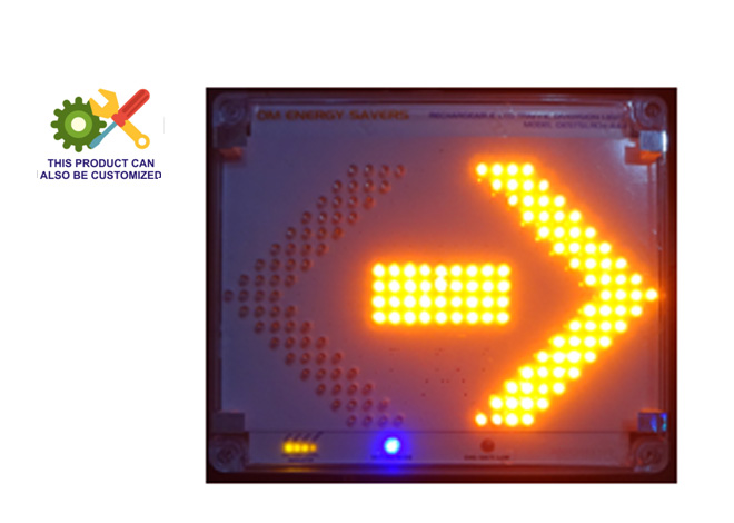 Portable, Rechargeable, Led Based Traffic Diversion Light