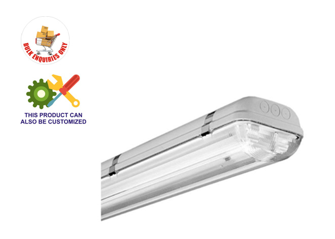 2x22 Watt (2200x 2 = 4400 lumens) Industrial Led Lighting System with & without Battery  Backup
