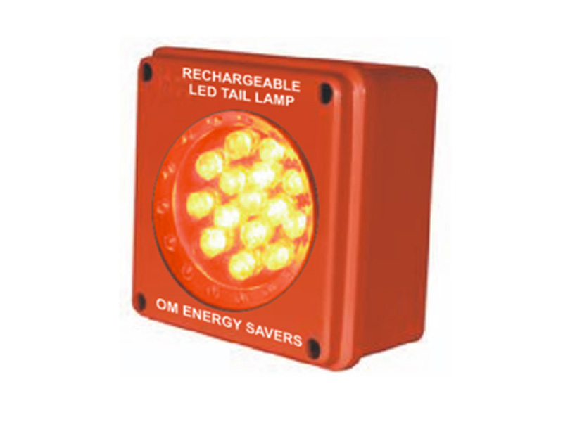 Led Based Rechargeable Railway Locomotive End Tail Light 